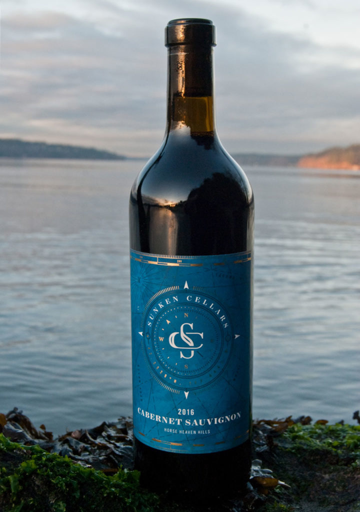 Sunken Cellars Wine Underwater Aged Wine Made in the PNW